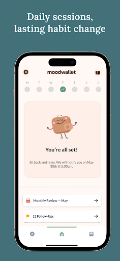 Monthly review chart